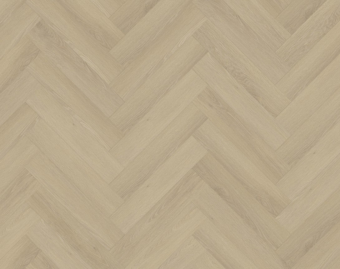 SPC Oak Linen Herringbone Vinyl Floor