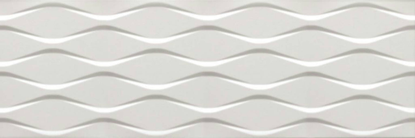 Glaciar Nude White Decor 30x90