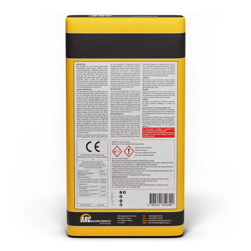 Pro-Flex White Adhesive 20kg