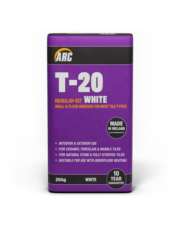 T20 White Adhesive 20kg