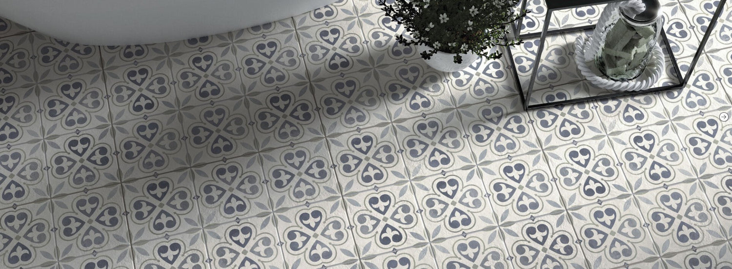 Patterned Floor Tiles