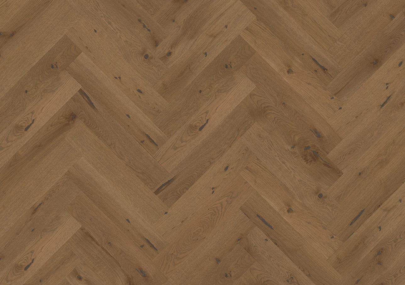 Castro Smoked White Oak Herringbone 120