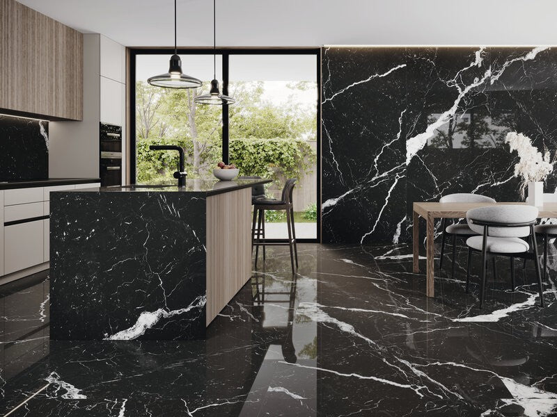 Creta Black 60x120 Polished Rectified