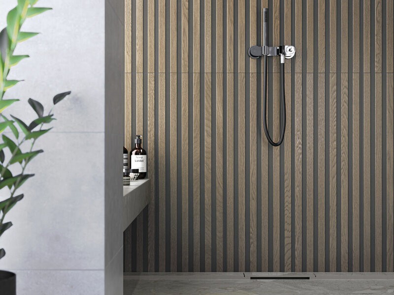 Jarel Walnut Matt Rectified 30x90 - Wood Effect