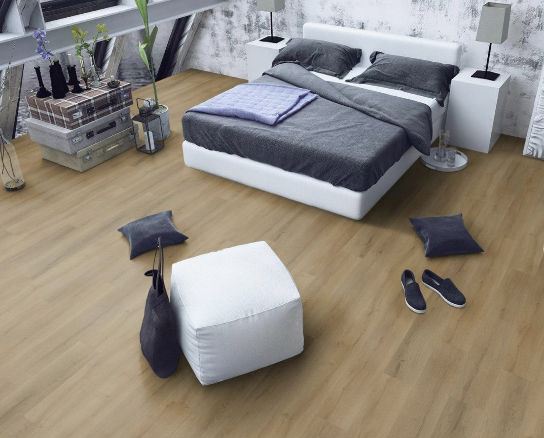 SPC Oak Barley Plank Vinyl Floor