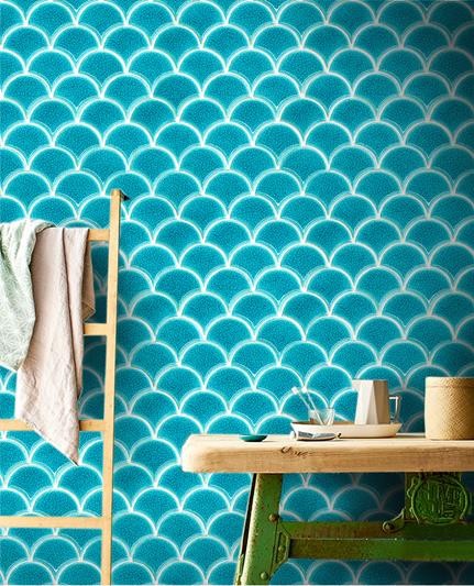 Atlantis Teal Mosaic