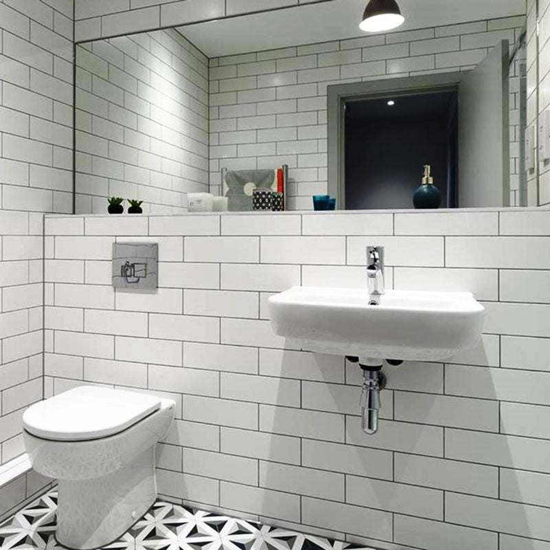 Blanco Liso Matt 10x30