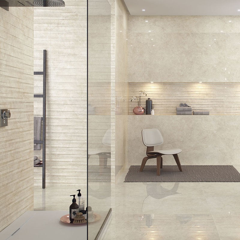 Crema Marfil Decor 30x90