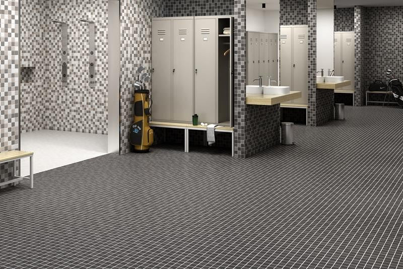 Dover Mix Dark 5x5 Anti Slip Mosaic