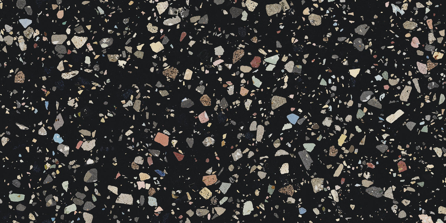 Gemstone Black 60x120 (Terrazzo Tile)