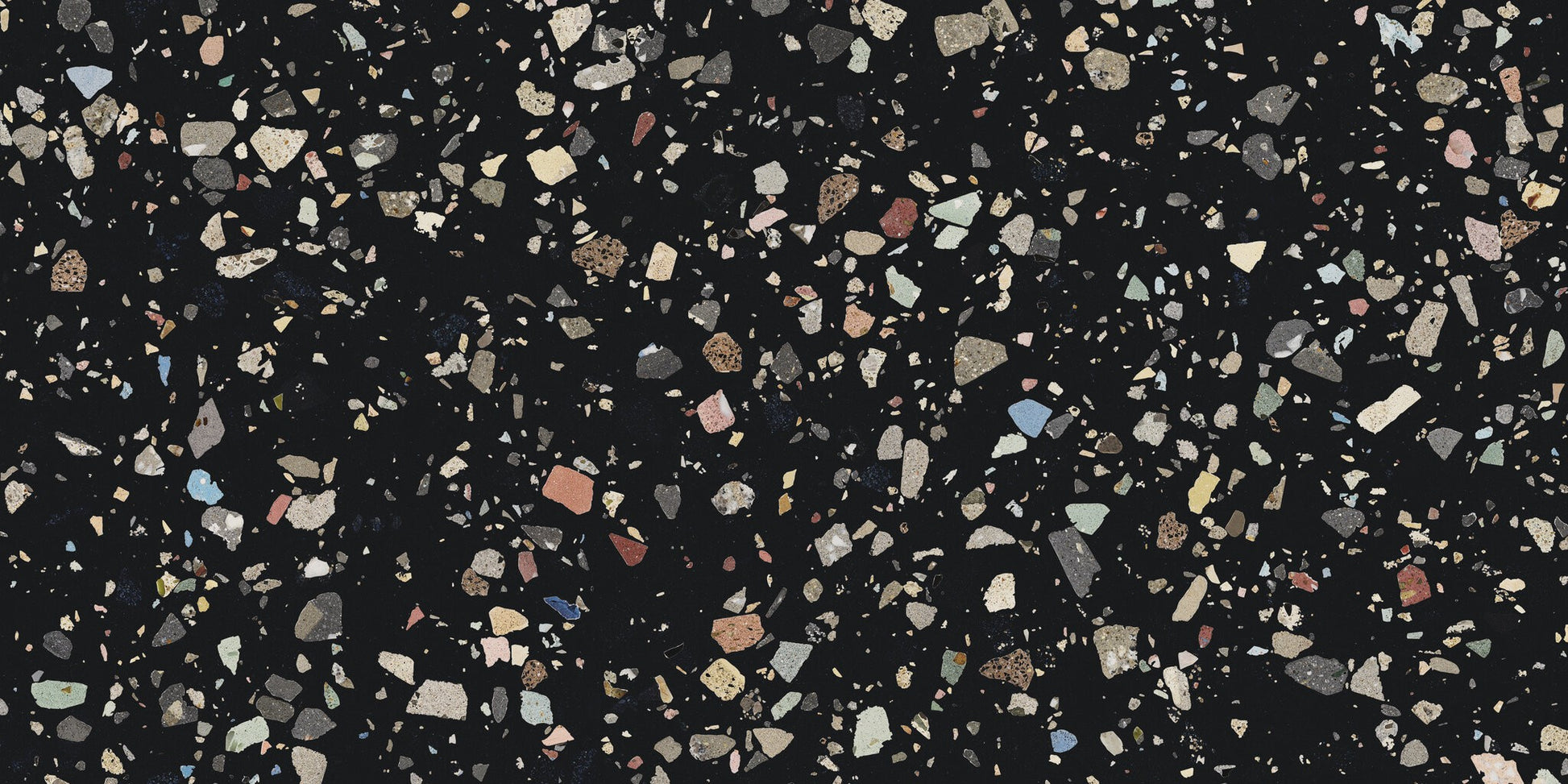 Gemstone Black 60x120 (Terrazzo Tile)