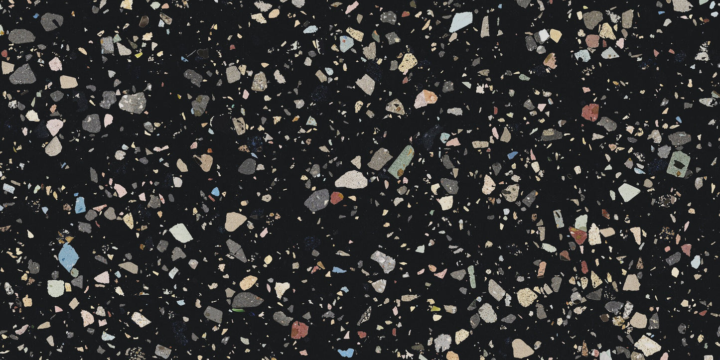 Gemstone Black 60x120 (Terrazzo Tile)
