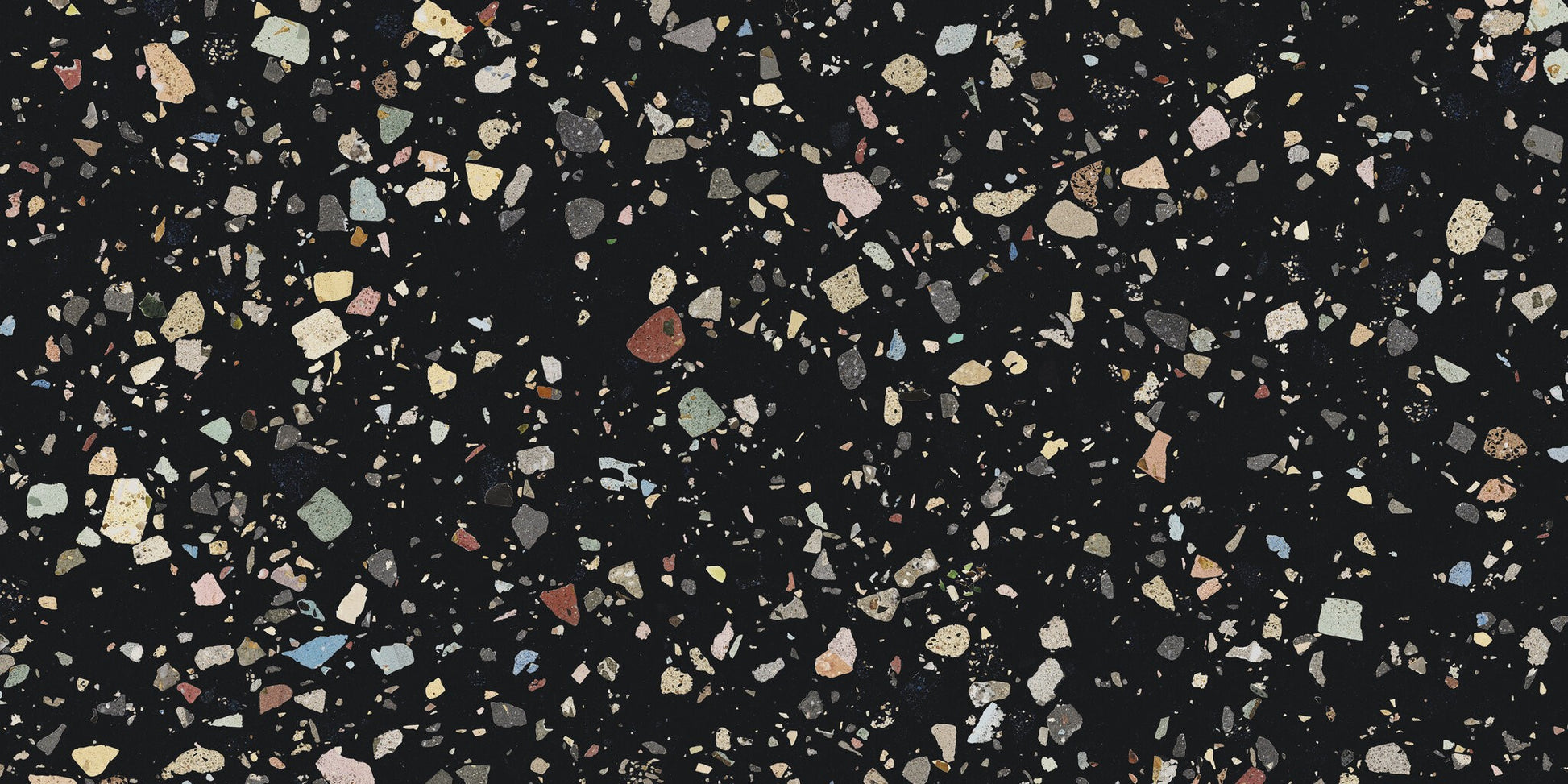 Gemstone Black 60x120 (Terrazzo Tile)