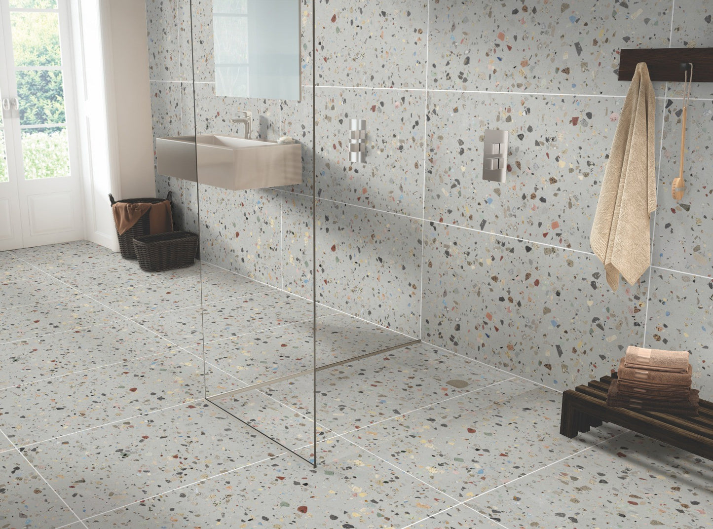 Gemstone Grey 60x120 (Terrazzo Tile)