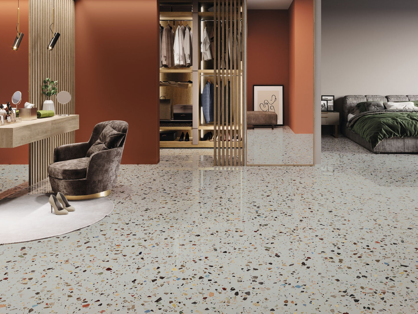 Gemstone Grey 60x120 (Terrazzo Tile)