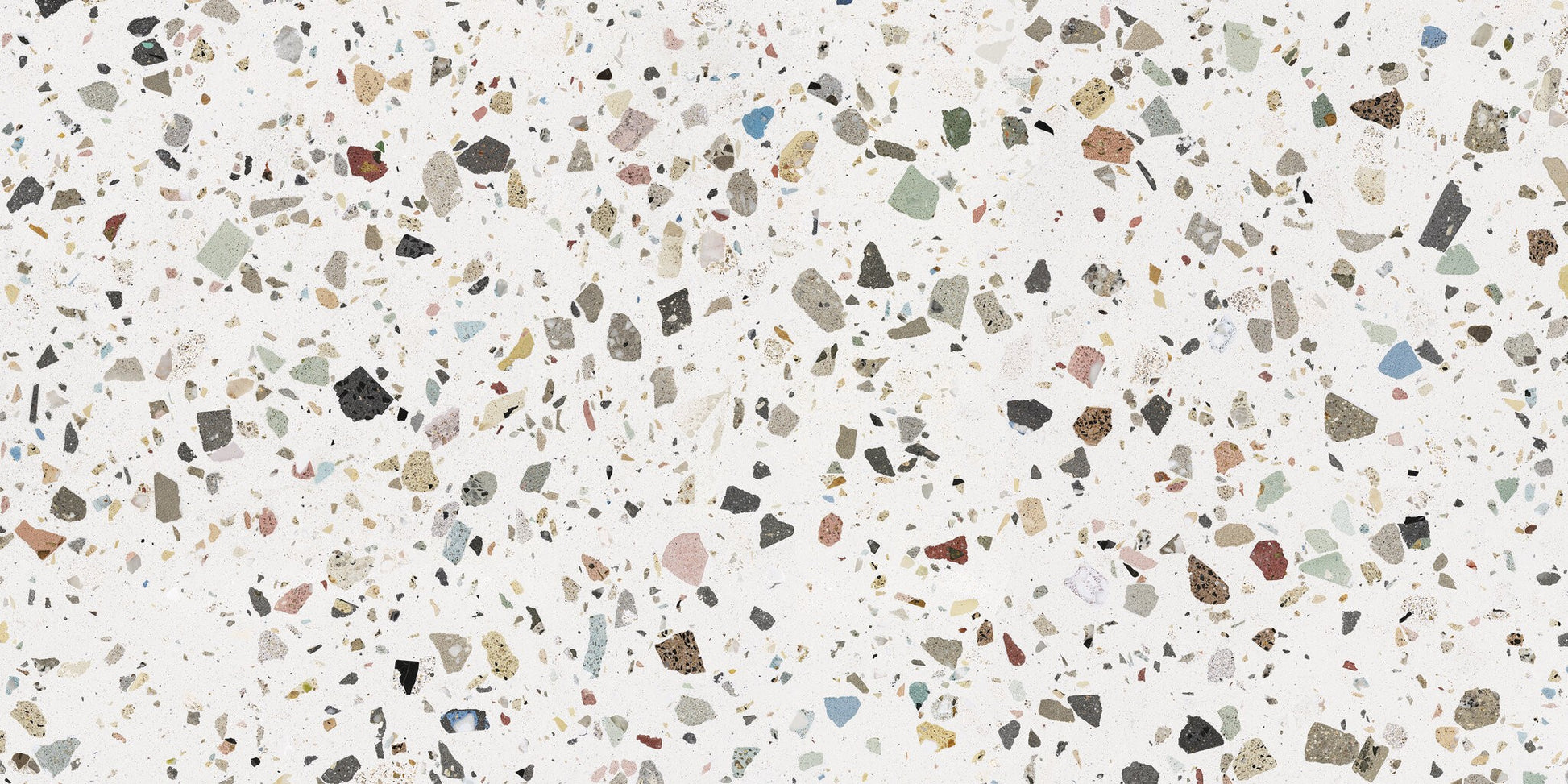 Gemstone White 60x120 (Terrazzo Tile)