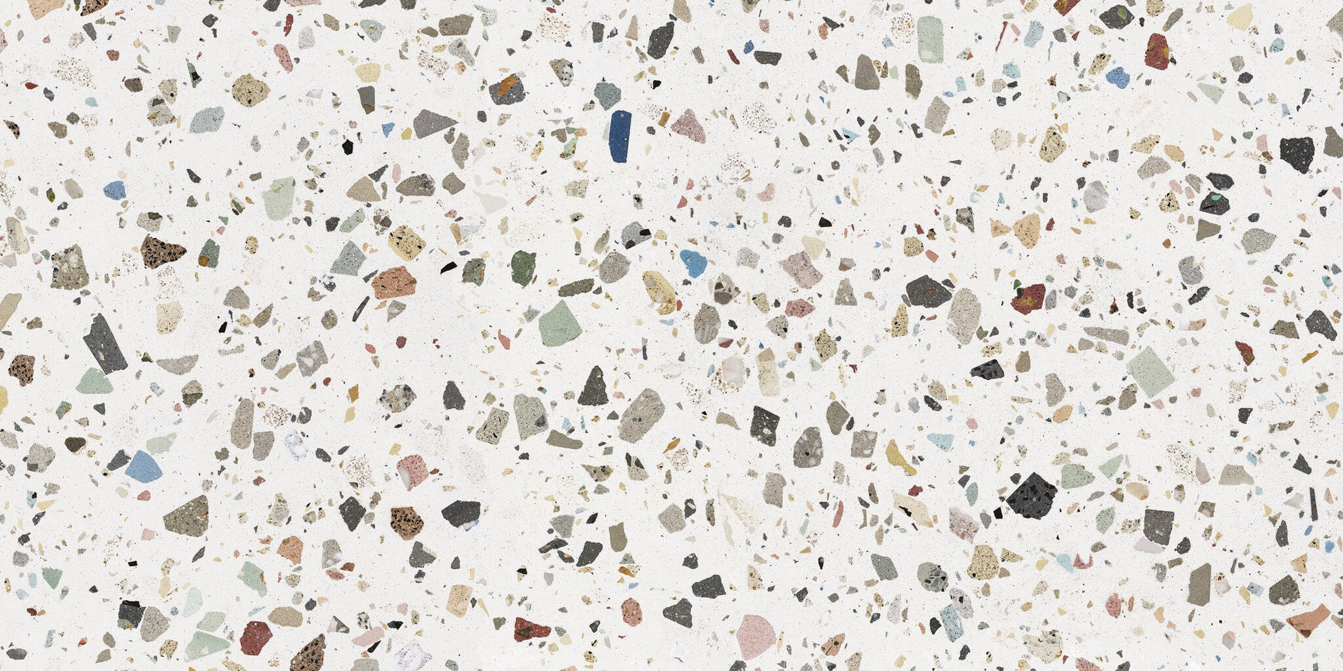 Gemstone White 60x120 (Terrazzo Tile)
