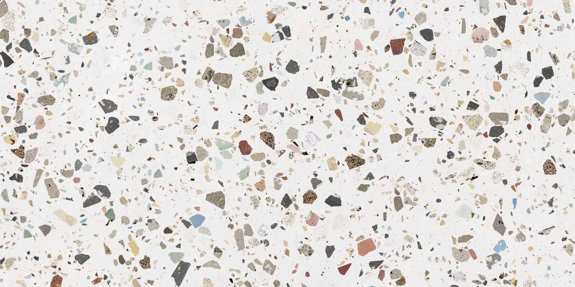 Gemstone White 60x120 (Terrazzo Tile)