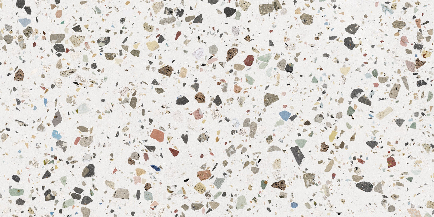 Gemstone White 60x120 (Terrazzo Tile)