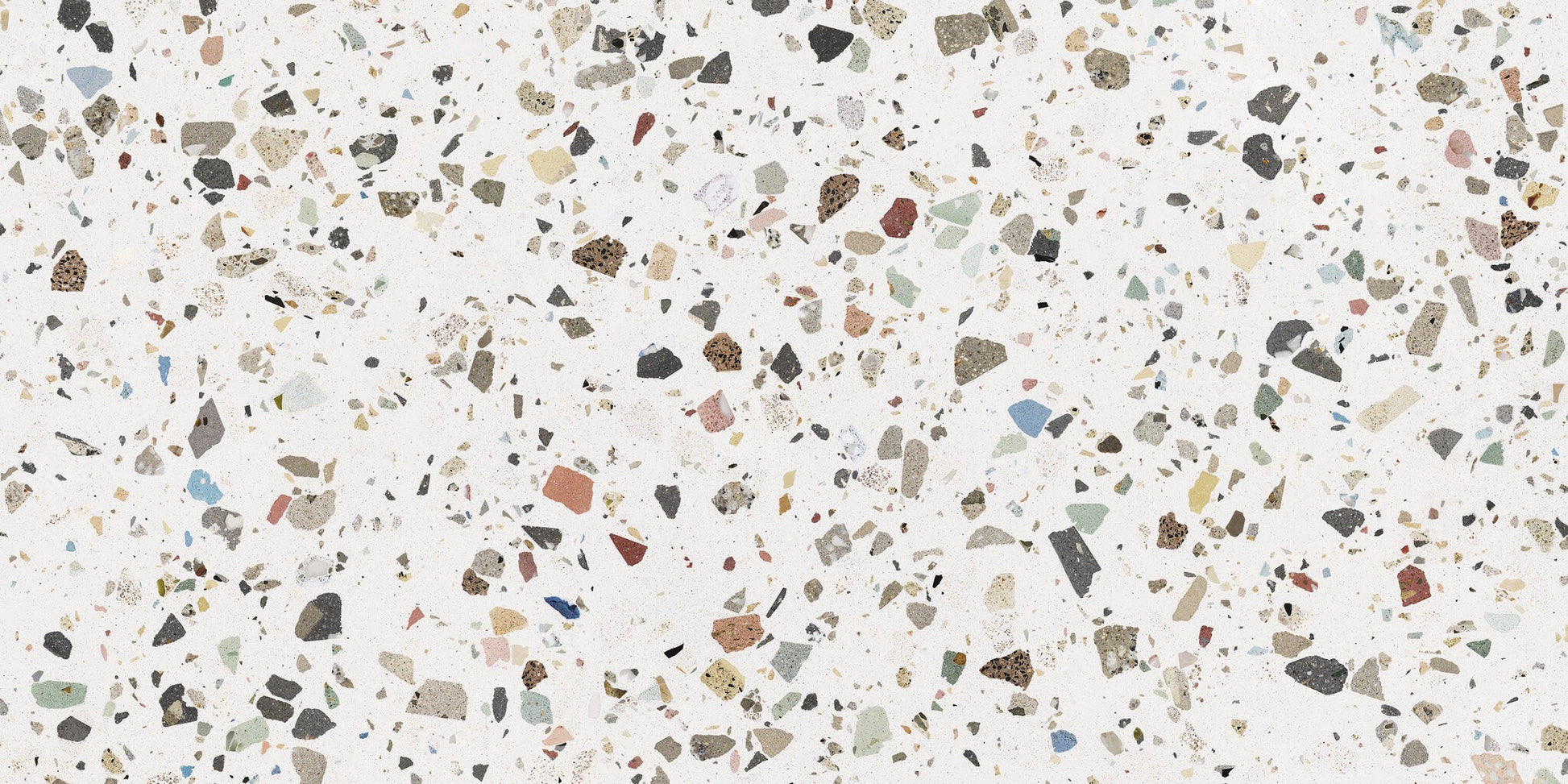 Gemstone White 60x120 (Terrazzo Tile)