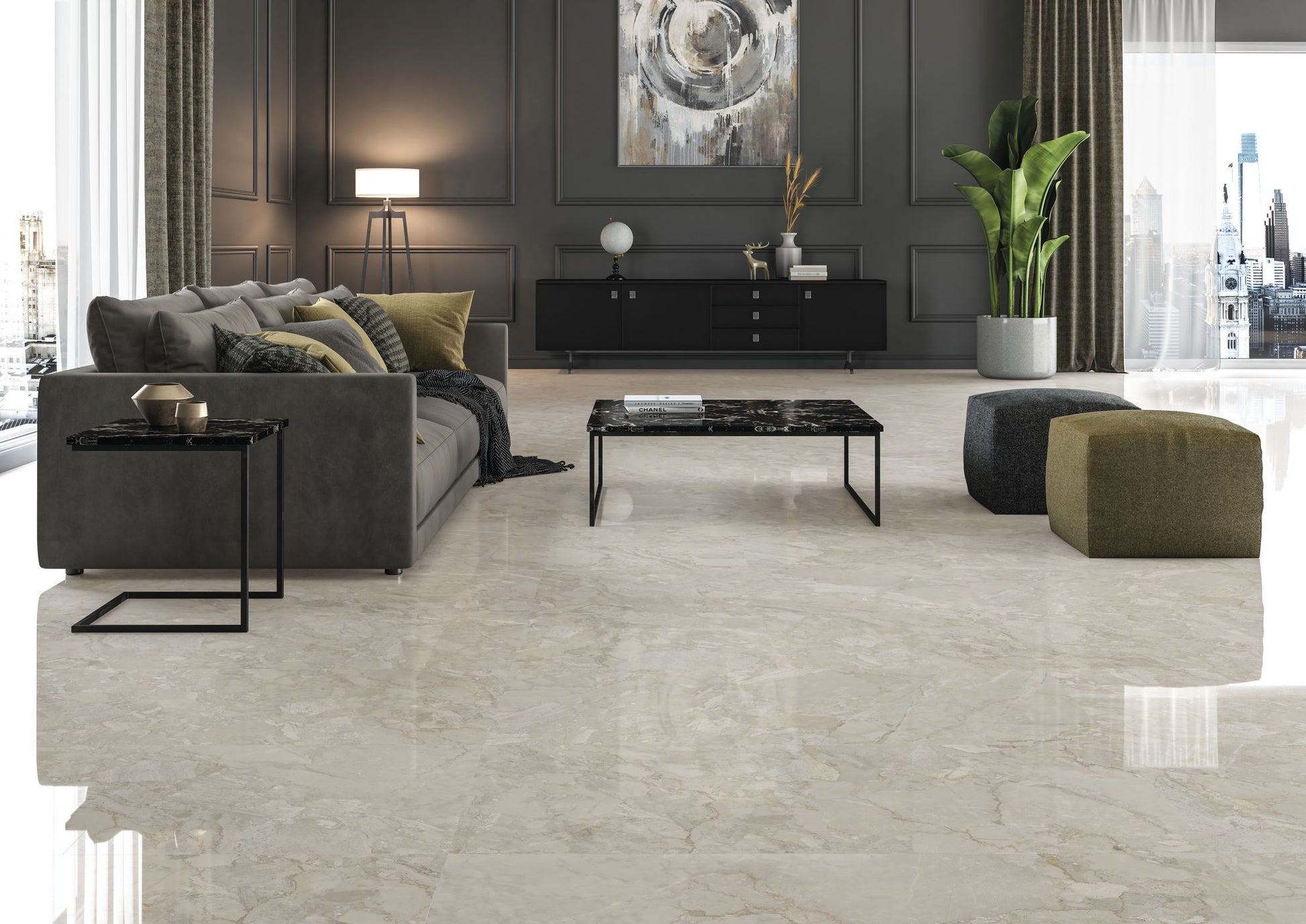 Kuartz Beige 60x120 Rectified