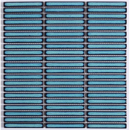 Linea Teal Mosaic
