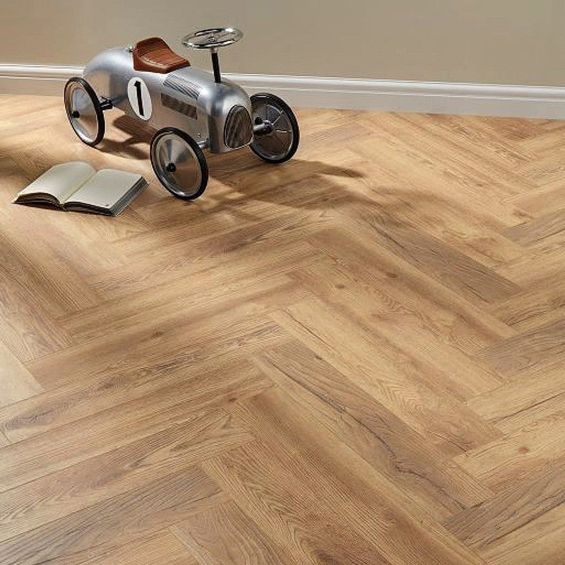 Paris Oak Herringbone
