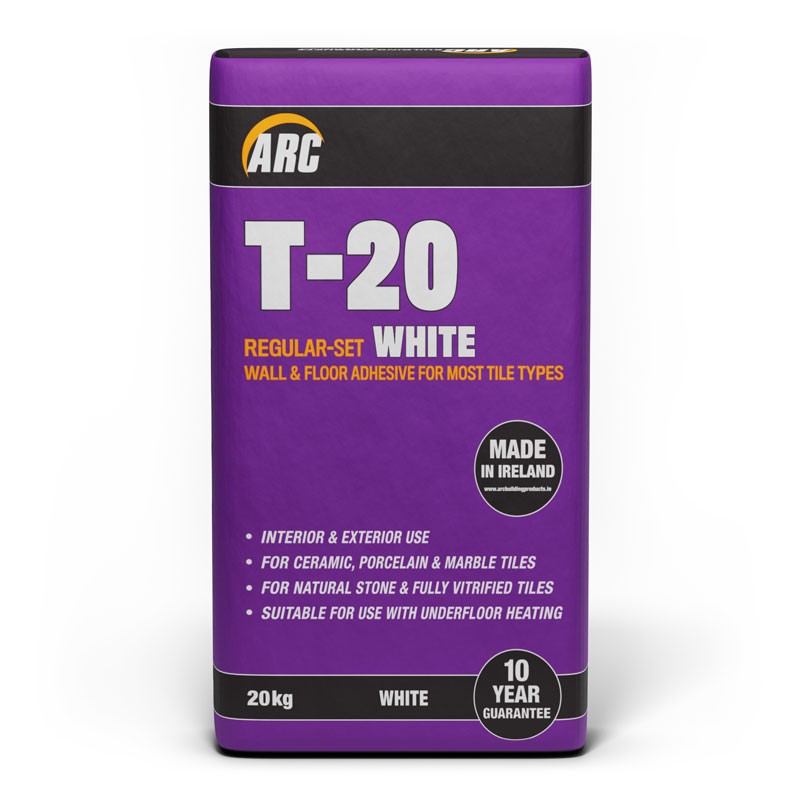 T20 White Adhesive 20kg