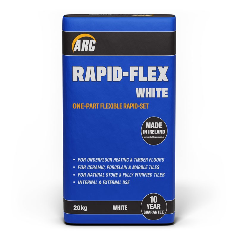 Rapid-Set Flexi White Adhesive 20kg