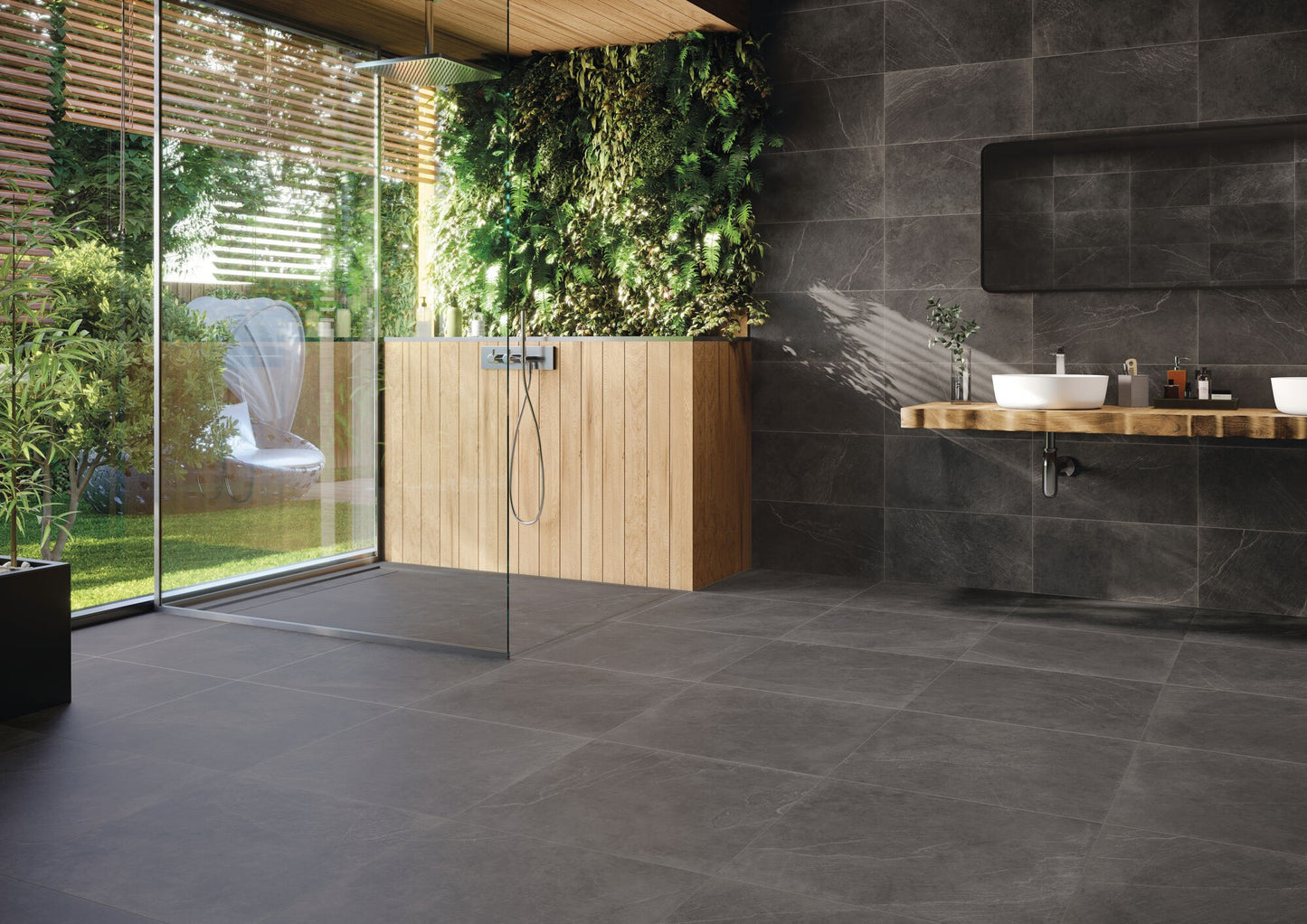 Statale Black 60x120 Mat, Rectified