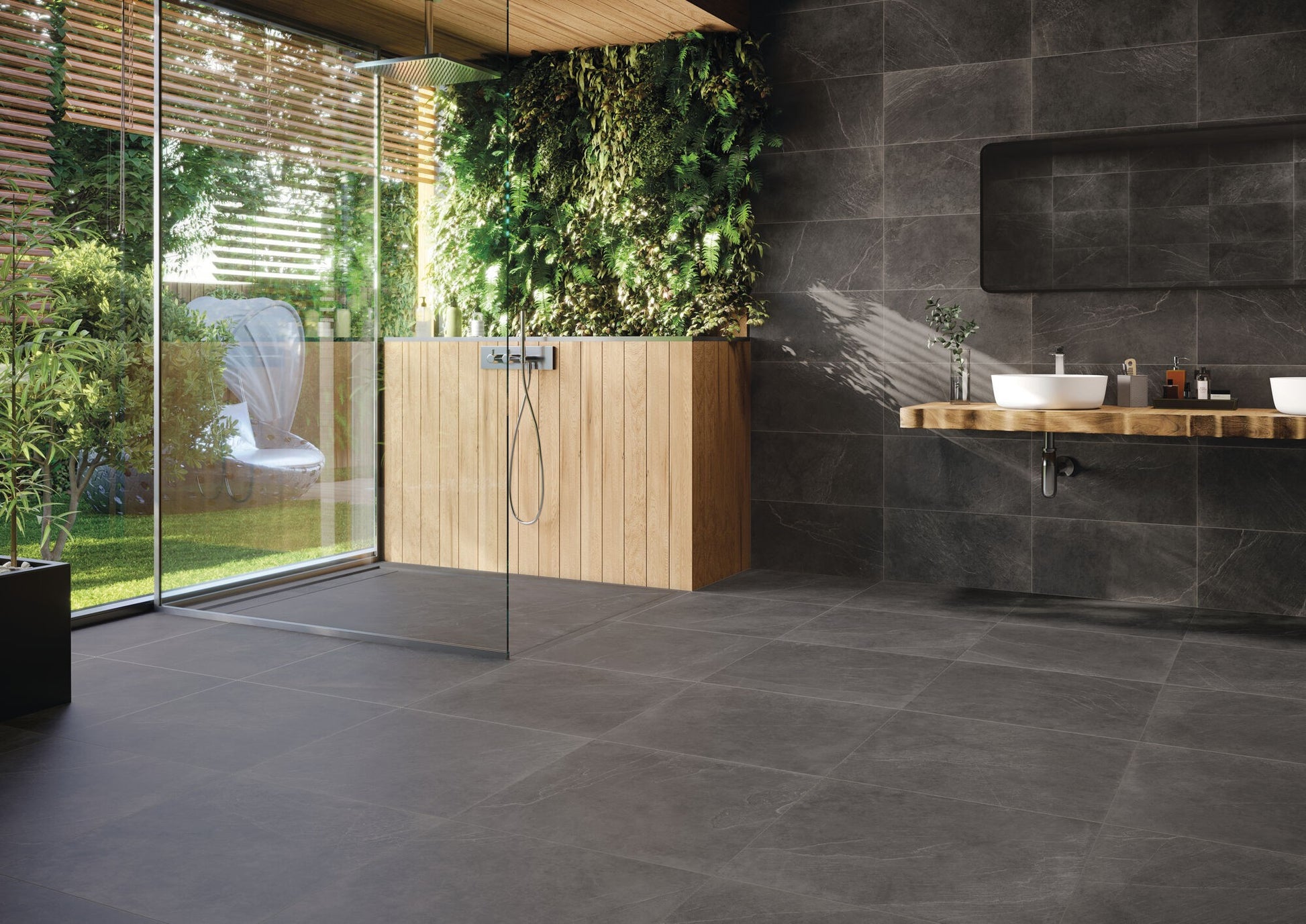 Statale Black 60x120 Mat, Rectified