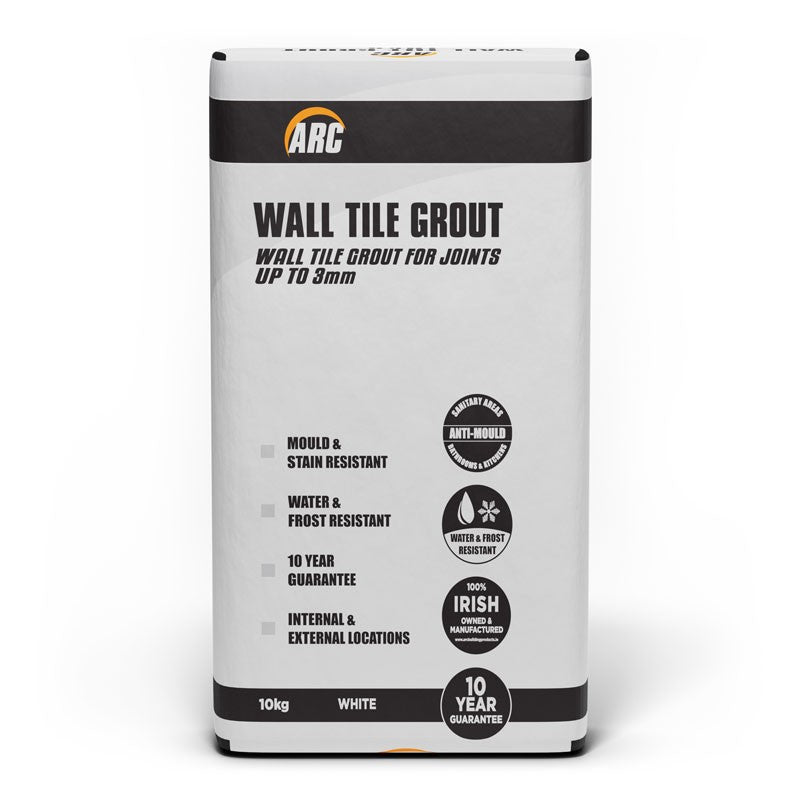 White wall grout 10kg