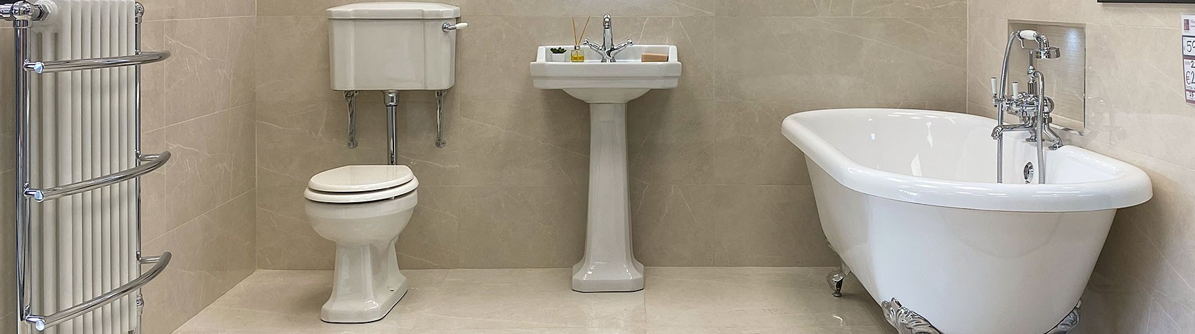 Basin & Pedestal | Great Value Prices | World of Tiles, Bathrooms & Wood Flooring