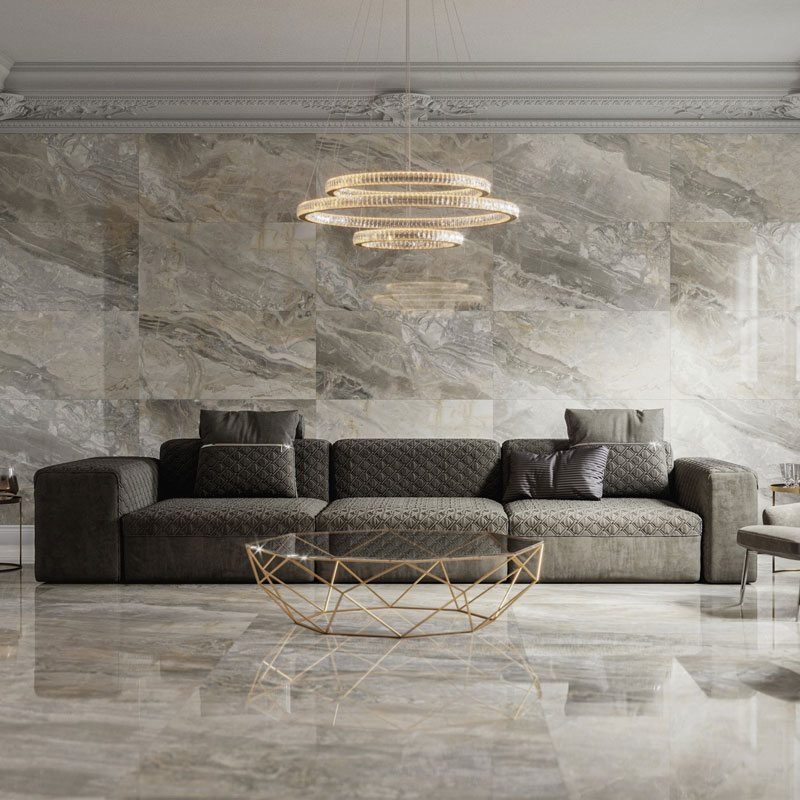 For the ultimate in style, choose a bold marble-effect porcelain tile. Buy online or in stores from Ireland's leading merchant. 