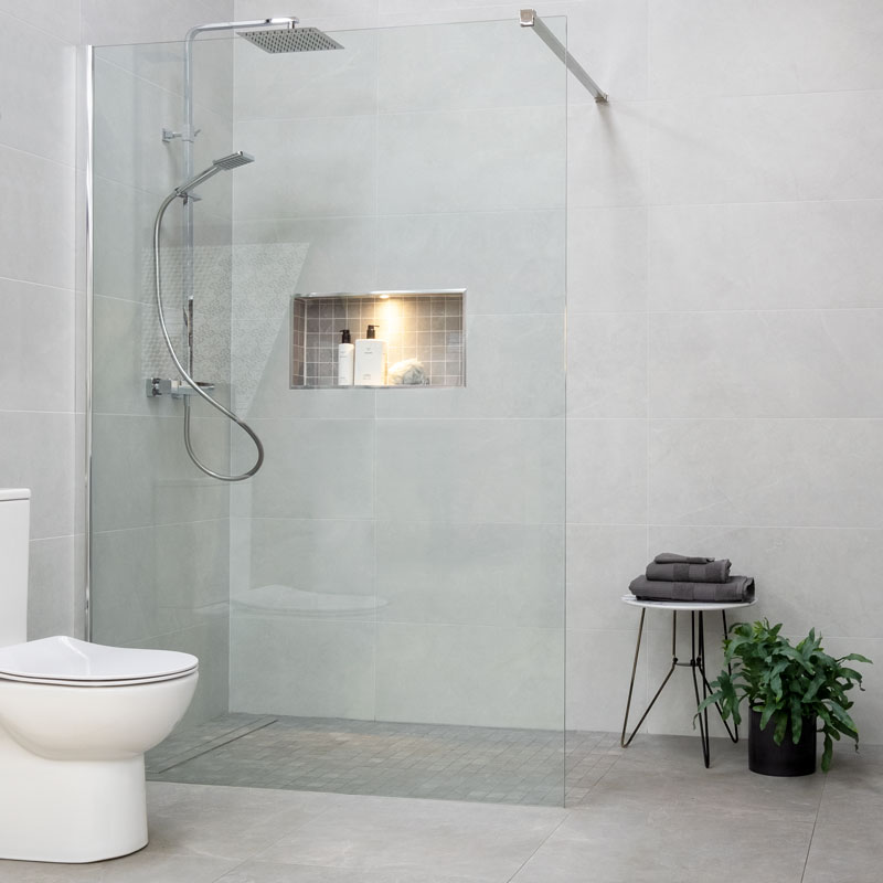 A wet room is a great solution for a small bathroom. Buy online or in stores at Westmeath, Limerick, Dublin, Kerry and Cork, Ireland.