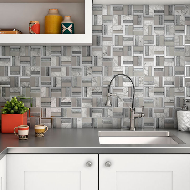 Mosaic tiles are a great choice for kitchen or bathroom splashback. Buy online or in stores nationwide, Ireland.